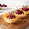 Brie Phyllo Cups with cranberry
