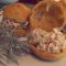 Cranberry And Almond Chicken Salad In A Curry Pate A Choux